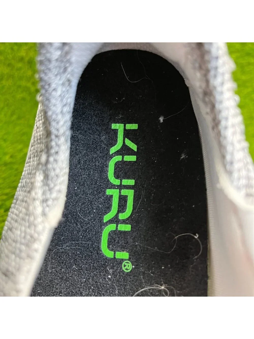 Kuru Draft Rento Womens Size 7.5 Gray White Casual Walking Outdoor Slip On Shoes